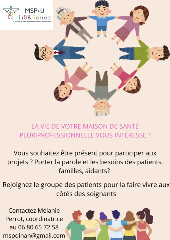 participation des usagers à la MSP